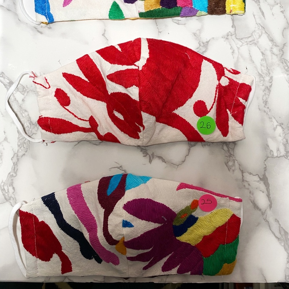 FACE MASK | ARTISAN | MEXICAN EMBROIDERED - Picture 9 of 15